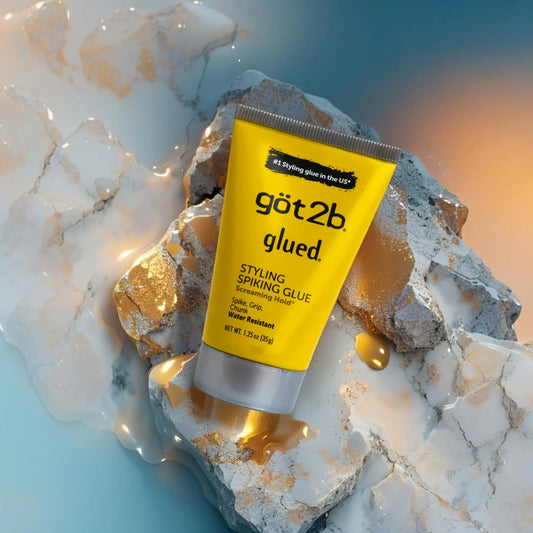 got2b Glued Styling Spiking Hair Gel, Water-Resistant, Bold, Screaming Hold Spikes