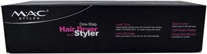 MAC styler Hair Straightener Comb Blow Dryer MC-6665 Professional Brush Hair Straightener Hair Dryer For Ladies