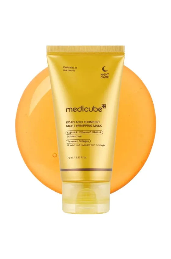 MEDICUBE Kojic Acid Turmeric Night Wrapping Mask 75 ML
