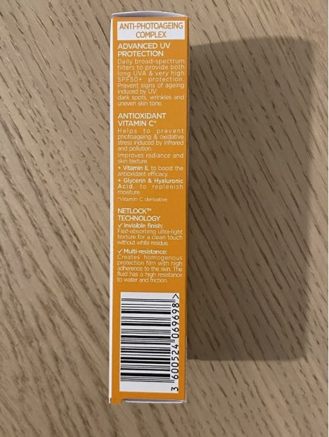 L'Oréal Paris Revitalift Clinical Vitamin C UV Fluid SPF 50+ Moisturiser 50ml