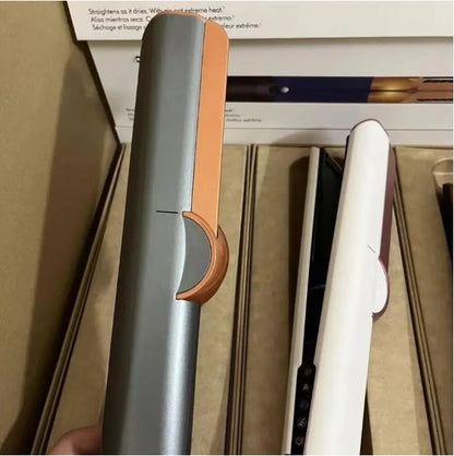 Airstrait 2-in-1 Hair Styler: Ceramic Ionic Straightener, Dryer, and Curler BuyIt.lb