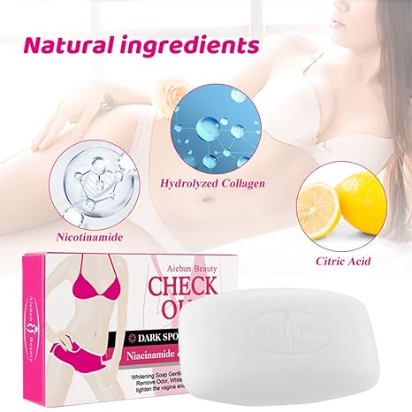 AICHUN BEAUTY Imported Product Face Body Collagen Soap Clean Private Parts 40g/1.41oz