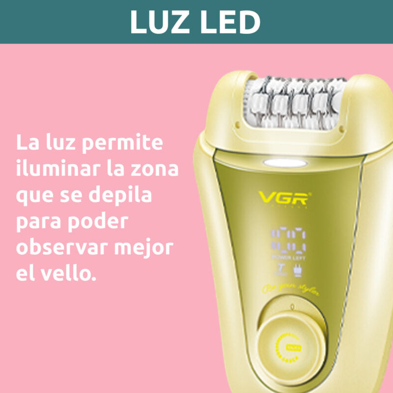 Vgr V-758 Turbo USB 2-in-1 Electric Shaver Epilator BuyIt.lb