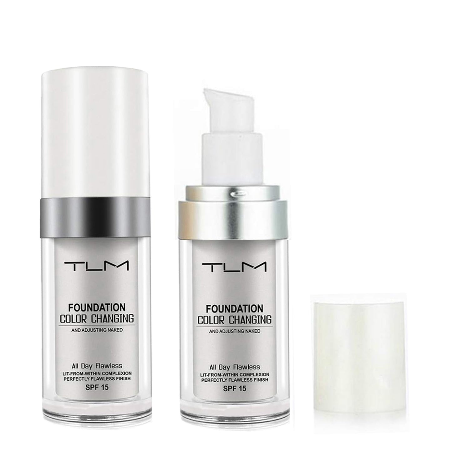 Turelifes Flawless Colour Changing Liquid Foundation - Instantly Self-Adjusts to Match Your Skin Tone