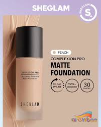 SHEGLAM Complexion Pro Long Lasting Breathable Matte Foundation
