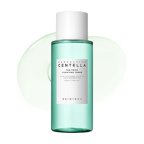 SKIN1004 Tea-Trica Purifying Toner, Korean Toner with Tea Tree & BHA, Centella Toner for Oil Balance & Hydration, Lightweight Astringent for Soothing & Refreshing, Korean Skin Care,  210ml