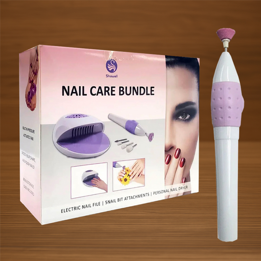Showell Nail Care Bundle Electric Nail File