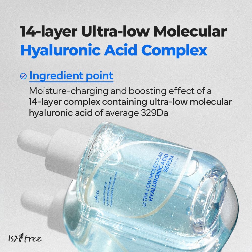 isntree Ultra-Low Molecular Hyaluronic Acid Serum 50ml