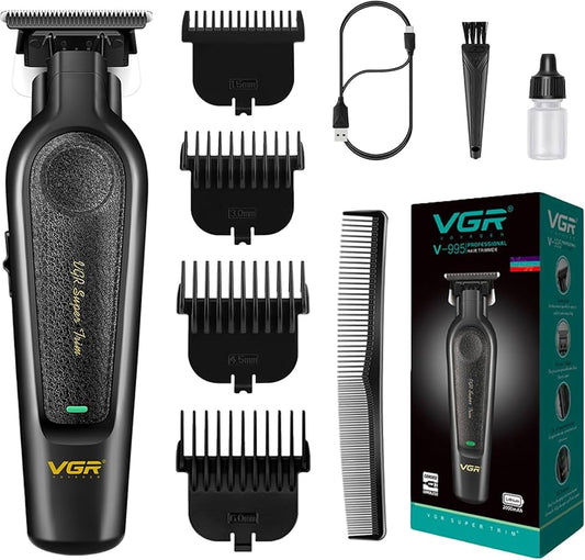 VGR V-995 Professional Hair Trimmer for Men (Black)