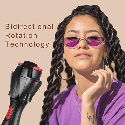 Automatic Hair Braider, Tail Comb & Electronic Braiding Machine - Roller Styling Tool for Tangling