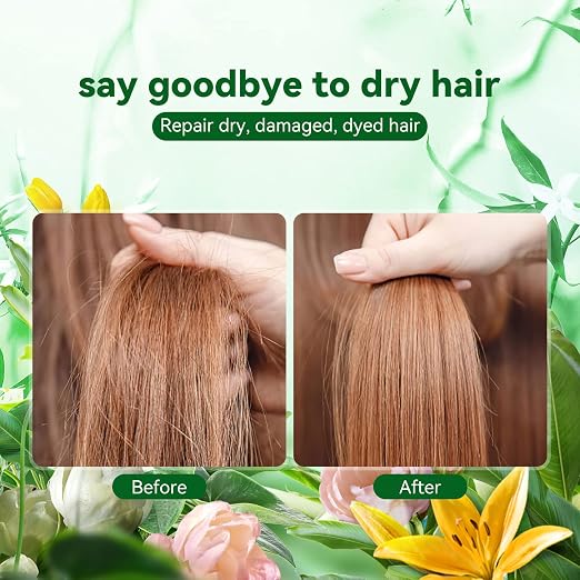 VIYA Hair Serum Brazilian Protein Hair Serum Containing Keratin Collagen and Protein Hair Oil Controls frizz, Smoothens Rough Ends and Adds Instant Shine For Frizzy Hair 100ml