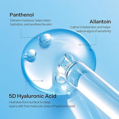 Torriden DIVE IN Hyaluronic Acid Serum for Deep Hydration | Korean K-Beauty Glass Skin Plump Glow | Lightweight Fast-Absorbing Face Serum 50ml