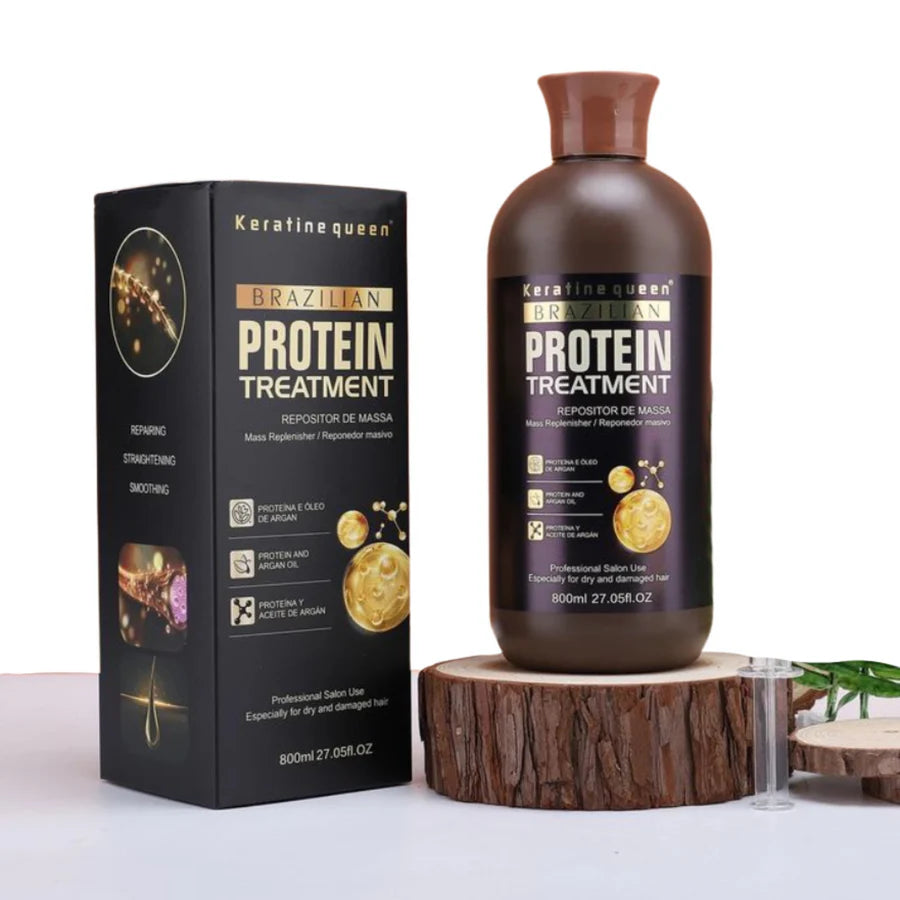 Keratine Queen Moisturizing Protein Brazilian Protein Treatment 800ml