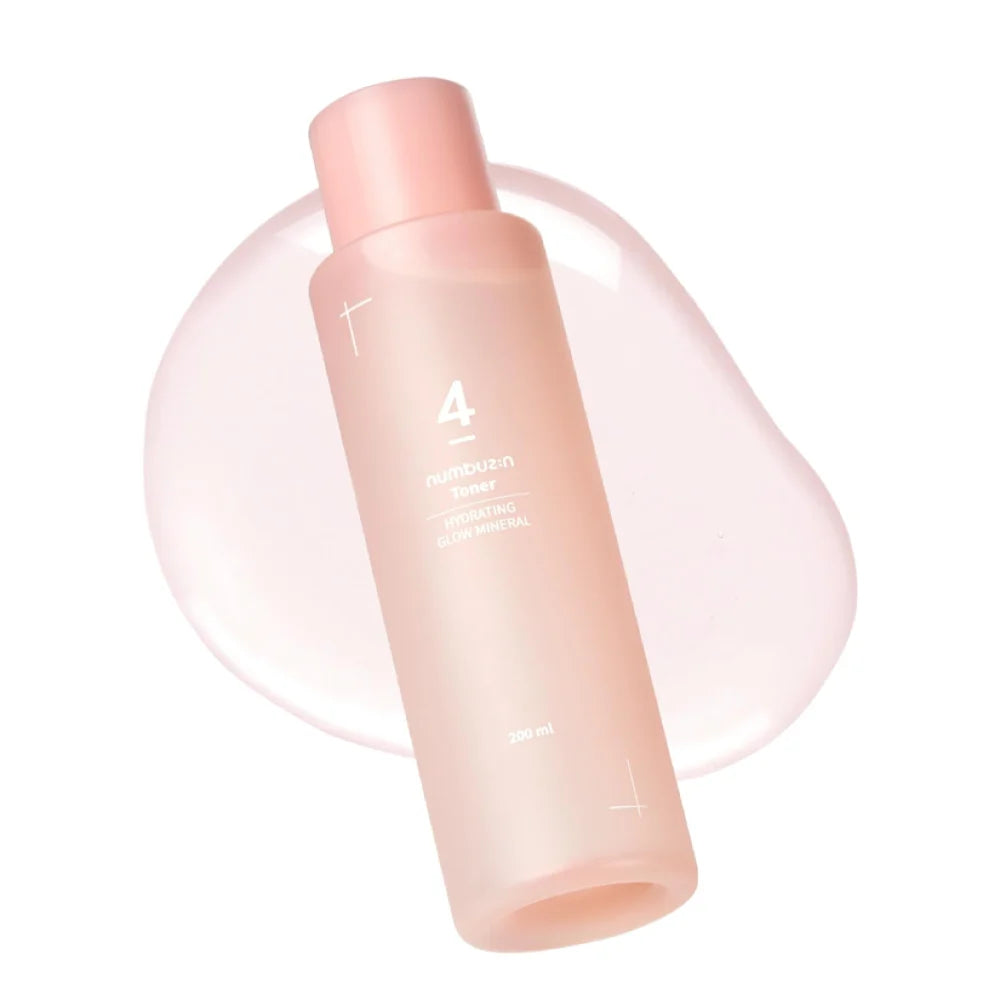 Numbuzin No.4 Hydrating & Brightening Mineral Toner – 200 ml