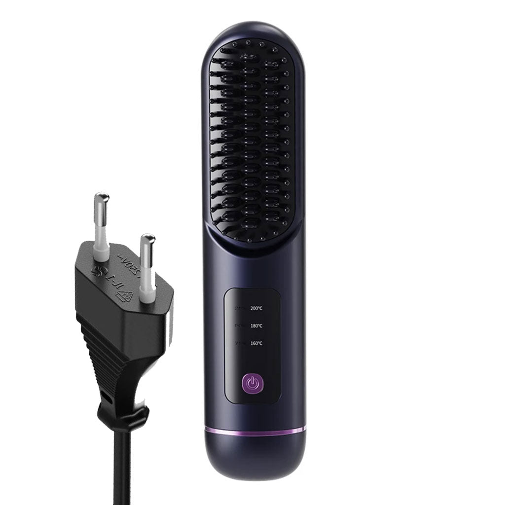 Electric Straightening and Curling Brush YX-228