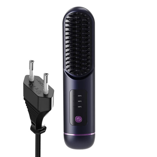 Electric Straightening and Curling Brush YX-228