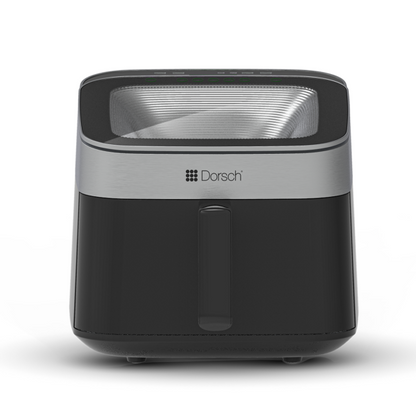 Black and silver Dorsch kitchen Air Fryer