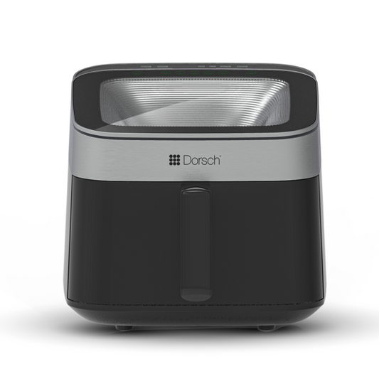 Black and silver Dorsch kitchen Air Fryer