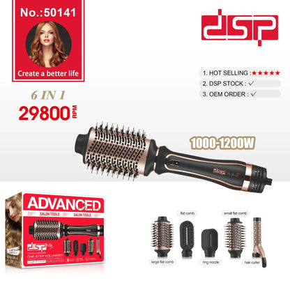 DSP 6-in-1 Hot Air Styler Kit Model 50141