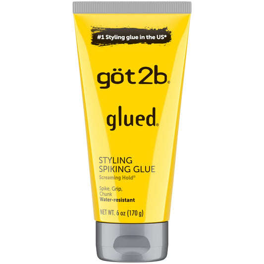 got2b Glued Styling Spiking Hair Gel, Water-Resistant, Bold, Screaming Hold Spikes