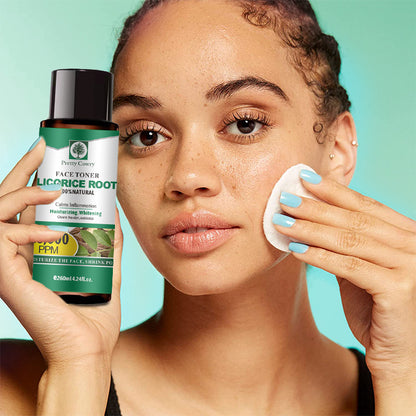 Pretty Cowry Moisturizing Whitening Licorice Acne Remover Anti Irritant Skin Face Toner Alcohol Free Licorice Root Toner