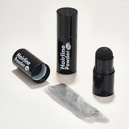 Disaar Black Waterproof Hairline Shadow Powder Stick Decorate Natural Coverage Long-Lasting Makeup Hair Line Styling Powder