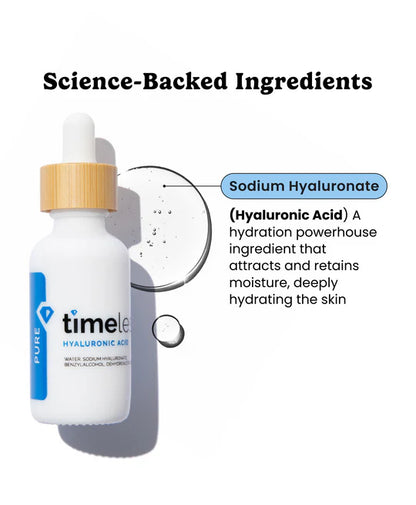 Timeless Hyaluronic Acid 100% Pure