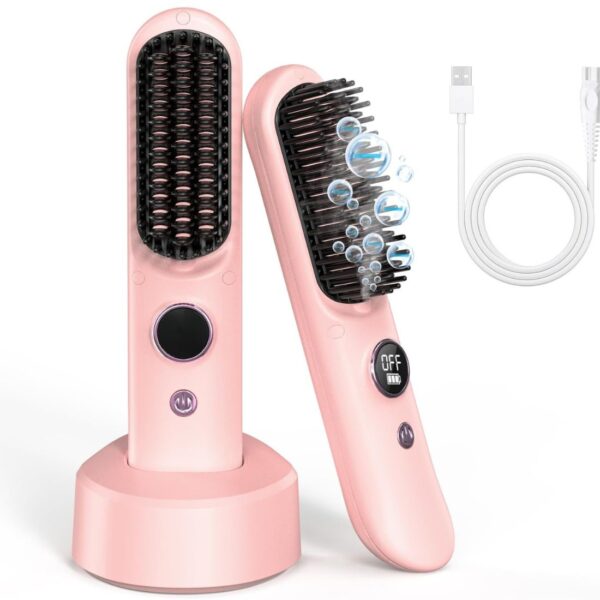 2-in-1 Digital Display Hair Styler & Beard Straightener