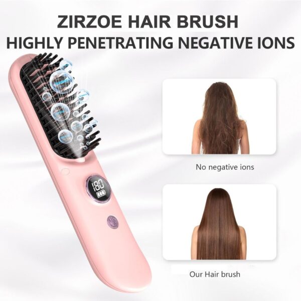 2-in-1 Digital Display Hair Styler & Beard Straightener