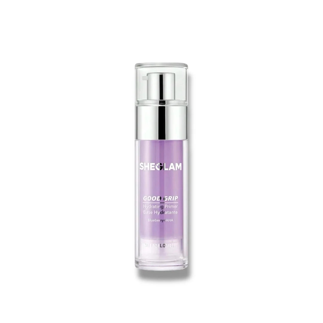 SHEGLAM Good Grip Hydrating Primer-Blueberry+AHA