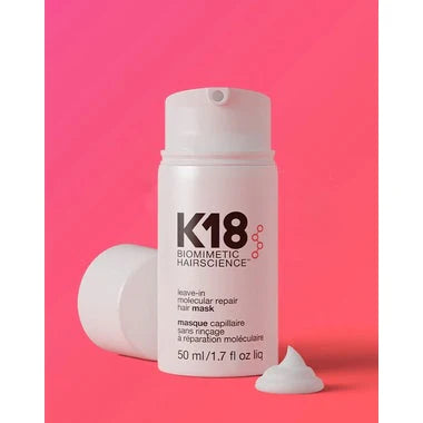 K18 قناع الشعر المرطب والمصلح الجزيئي الذي لا يُشطف لتقوية الشعر واستعادته 50 مل