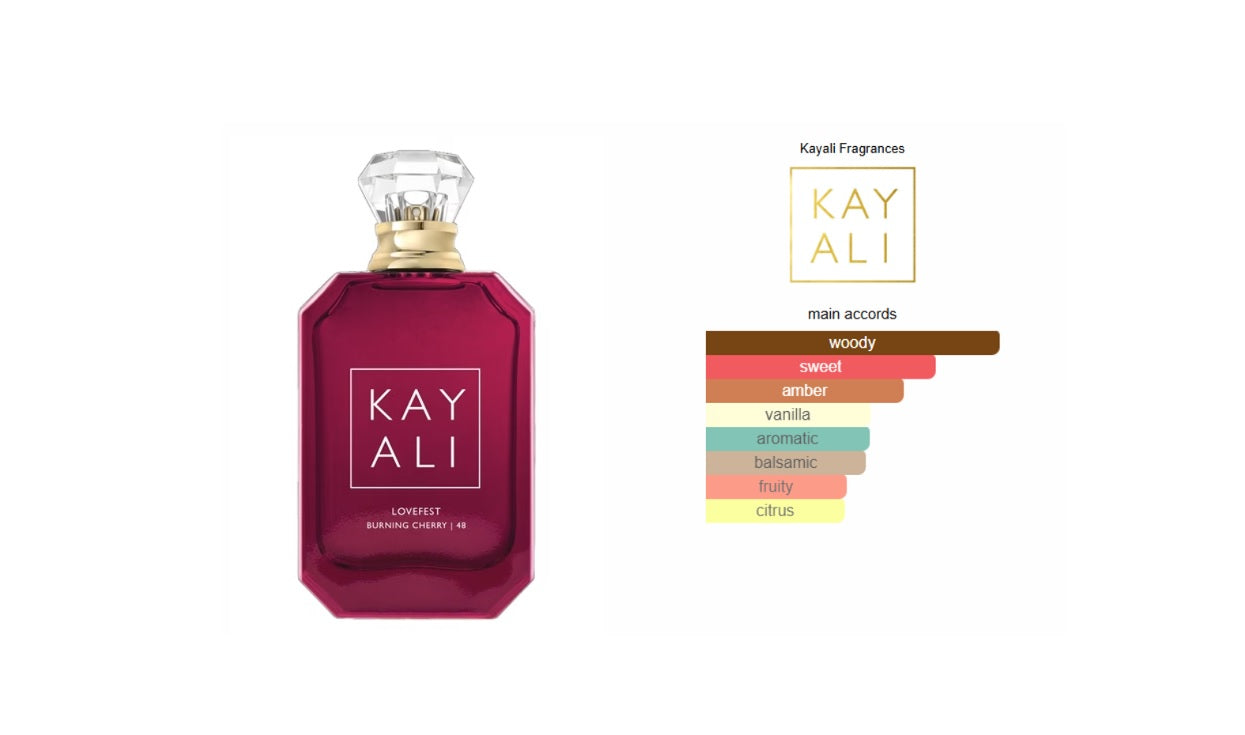 Lovefest Burning Cherry | 48 Eau de Parfum Kayali Fragrances for women and men