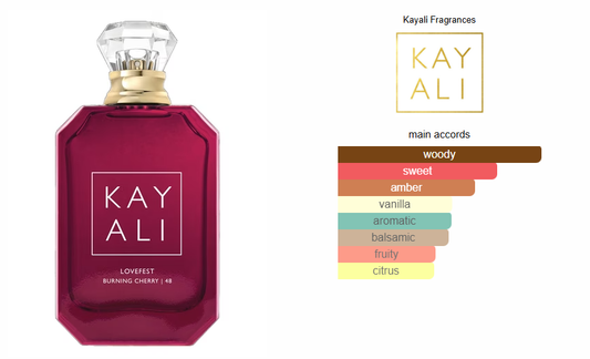 Lovefest Burning Cherry | 48 Eau de Parfum Kayali Fragrances for women and men