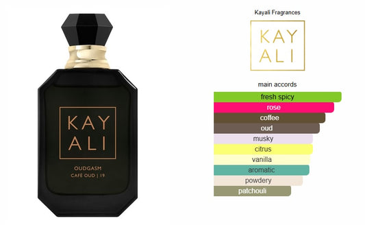 Oudgasm Café Oud | 19 Eau de Parfum Intense Kayali Fragrances for women and men
