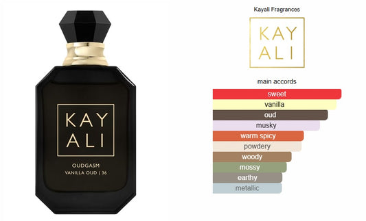 Oudgasm Vanilla Oud | 36 Eau de Parfum Intense Kayali Fragrances for women and men