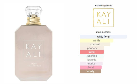 Utopia Vanilla Coco 21 Kayali Fragrances for women and men