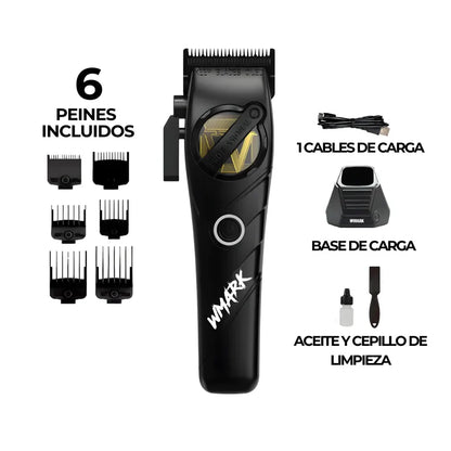 Hair Clipper + Trimmer Kit Wmark NG-8613 Black