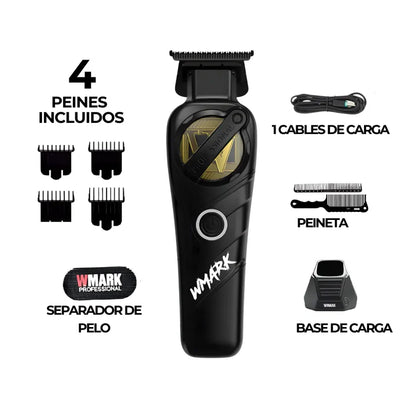 Hair Clipper + Trimmer Kit Wmark NG-8613 Black
