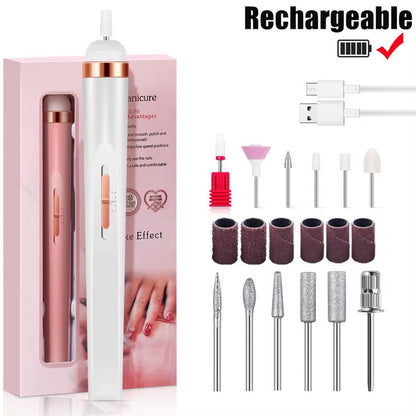 Finishing Touch Salon Nails - Professional Manicure Set for an at-Home Salon Experience - Files, Buffs, Shines, and Polishes for Instantly Beautiful Nails