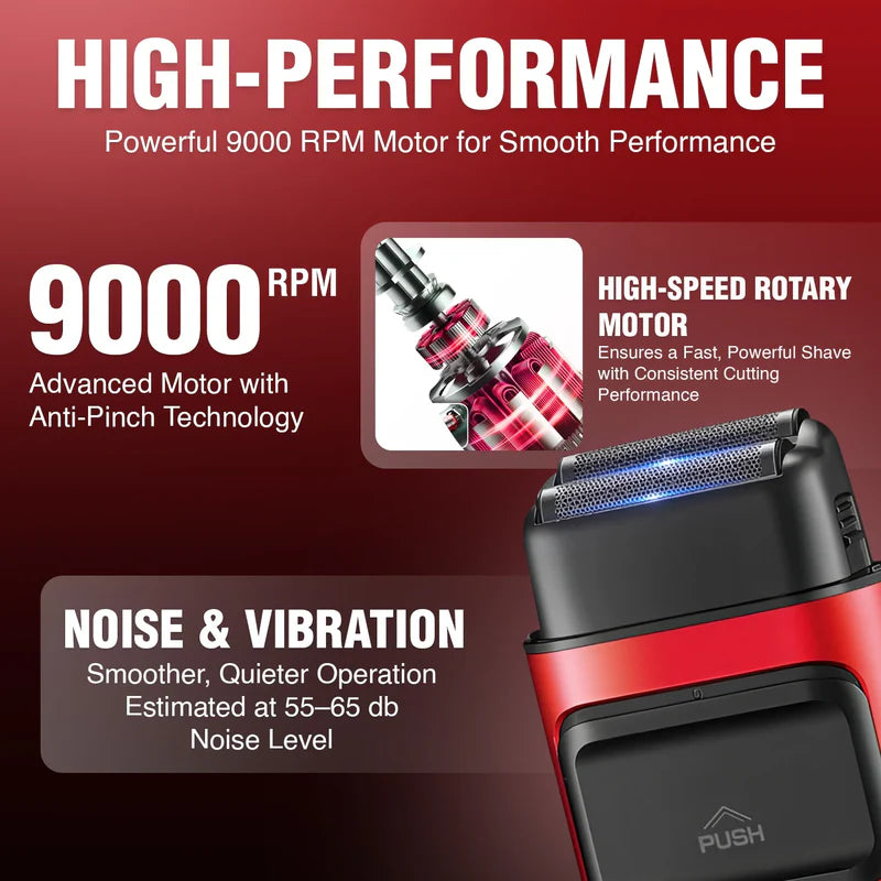 VGR V-307 Professional Foil Shaver for Men with 180 min Runtime