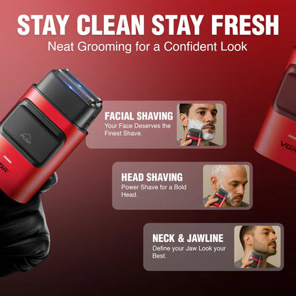 VGR V-307 Professional Foil Shaver for Men with 180 min Runtime