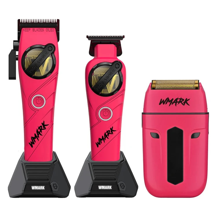 WMARK NG-1613 KIT Pink 3-in-1 barber set