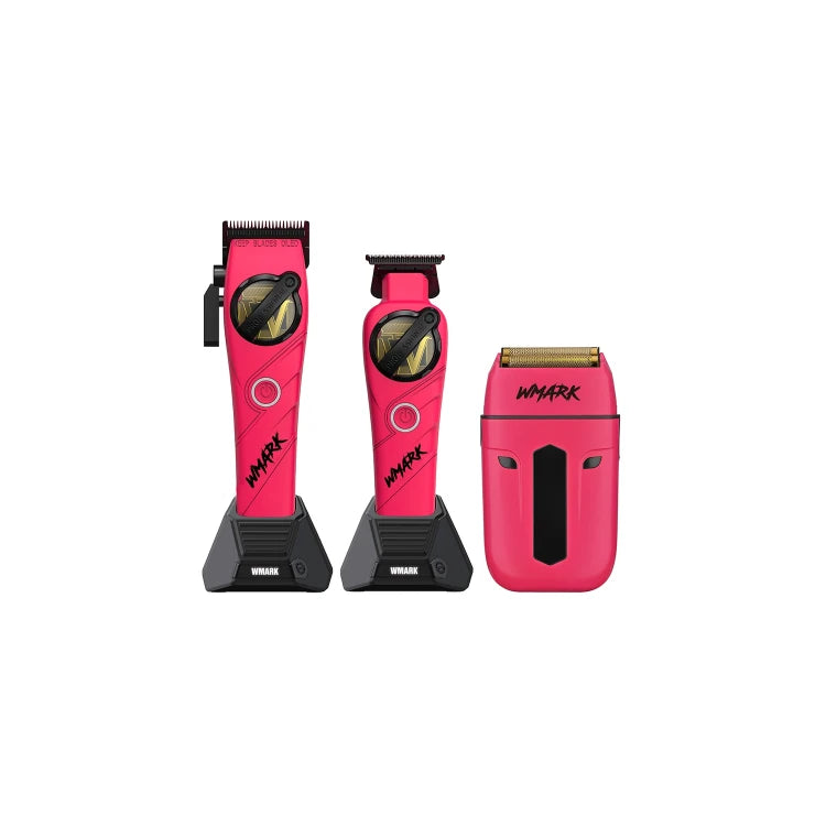 WMARK NG-1613 KIT Pink 3-in-1 barber set