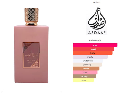 Ameerat Al Arab Prive Rose Asdaaf for women