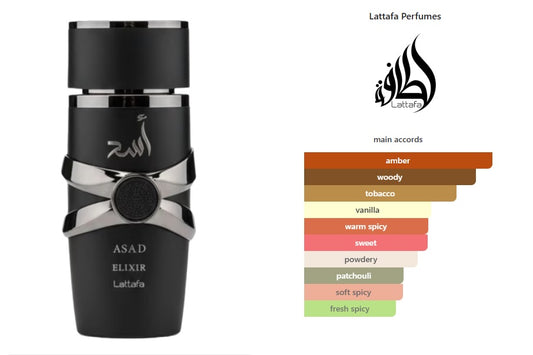 Asad Elixir Lattafa Perfumes for men