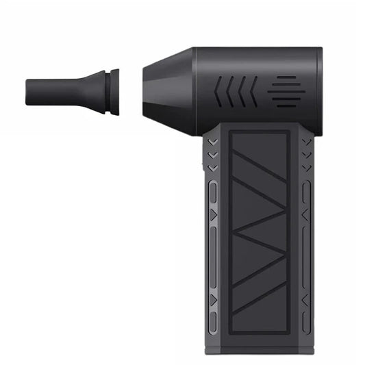 Mini Jet Fan Blower Turbo-Fan ZY7400-SE/Pro, 130,000 RPM, Rechargeable 2500mAh x2, Three Wind Speeds, Brushless Motor, LED Indicators, Compact & Portable Design