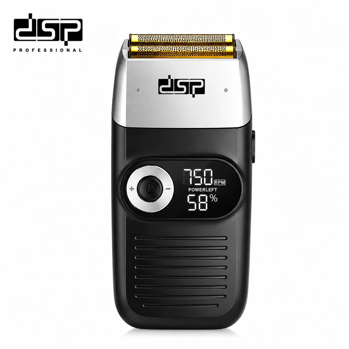 DSP 60088 Beard & Head Shaver – Double Gold Foil & Digital Display
