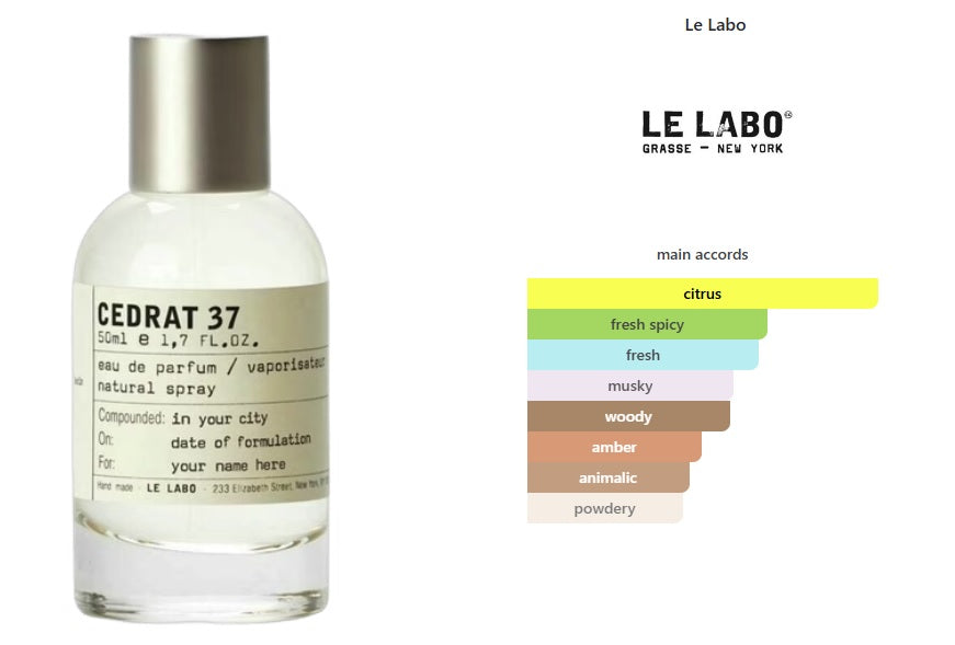 Cedrat 37 Berlin Le Labo for women and men