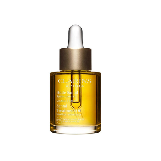 Clarins Blue Orchid Hydrating Face Treatment Oil for Dry Skin 30ml