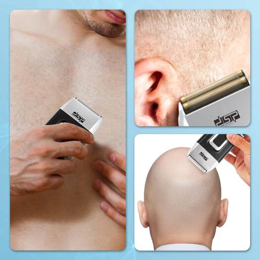 DSP Bald Head Shaver for Men Bald Shaver for Men Waterproof Razor for Shaving Electric Cordless Rechargeable